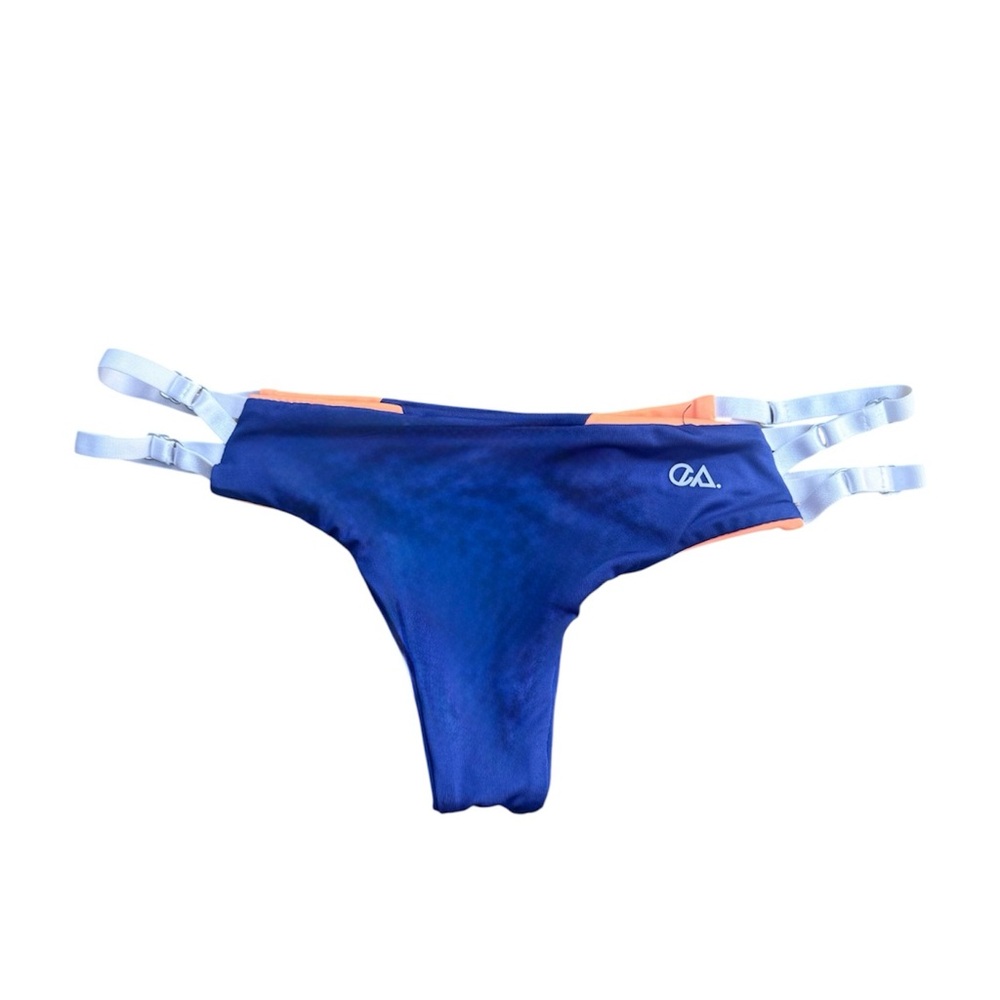VITAMIN A Blue and Orange Women's Swim Bottom